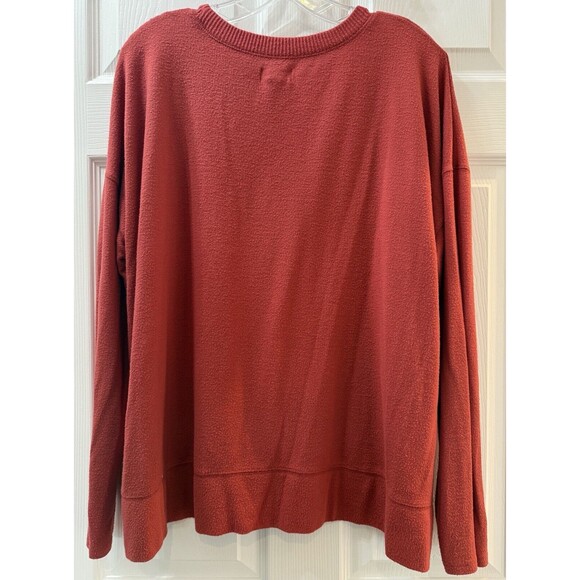 EUC Lucky Brand Sweater Size X Large Bust 54" Nubby Knit Split Hem - Picture 2 of 8